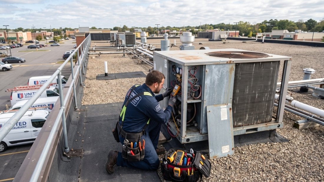 hvac repair rooftop